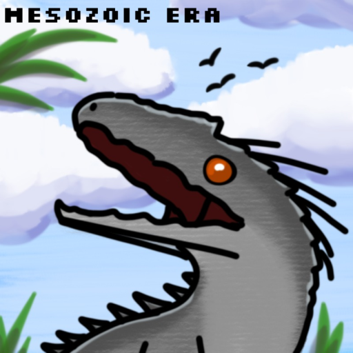 [NEW DINOSAURS!] Mesozoic Era [🧬] official Roblox game thumbnail