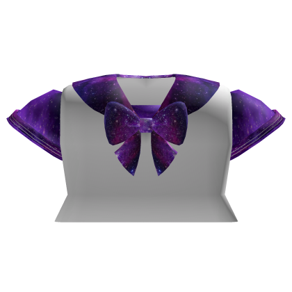 Japanese Sailor galaxy School Top (purple) Roblox item