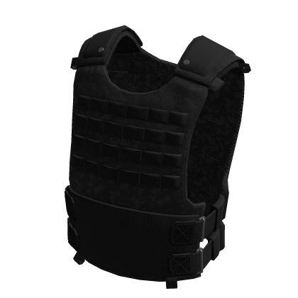 Black Hex Techwear Vest thumbnail