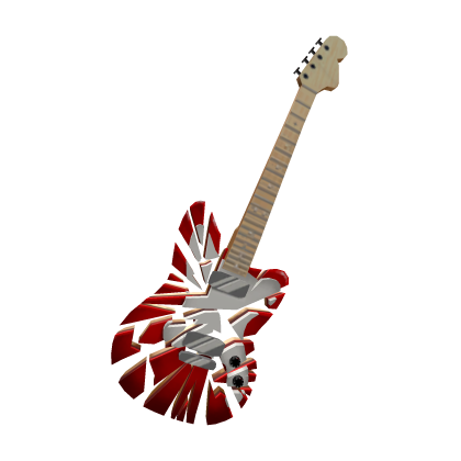 Shattered Back Guitar