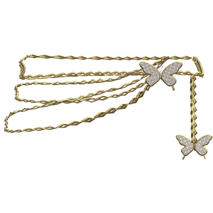 Gold Butterfly Waist Chain 3.0 thumbnail