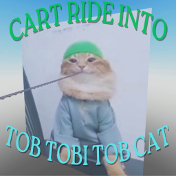 [500 VISITS!] Cart Ride Into Tobi Tob Cat ⭐️