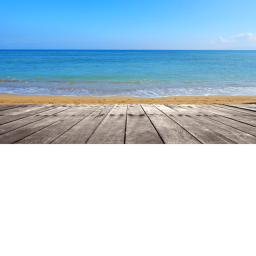 Cookoo Birds' Beach Deck
