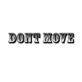 DONT MOVE