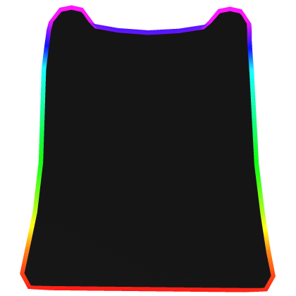 Rainbow Cartoony Cape