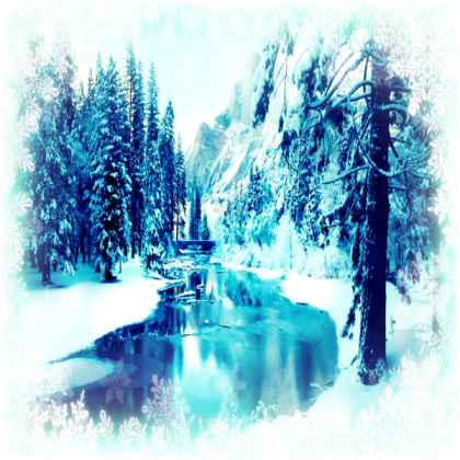 Snowy Forest Roblox decal
