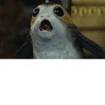 baby yoda and porg city