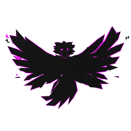 Pink Cartoony Phoenix Wings  Roblox item