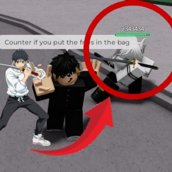 Counter if you put my fries in the bag!!!