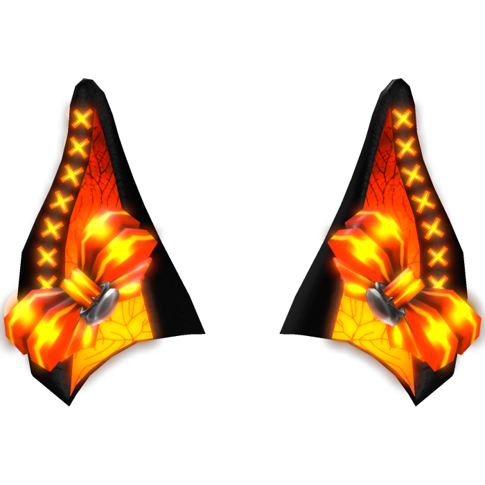 Halloween Emissive Bat Ears And Bows
