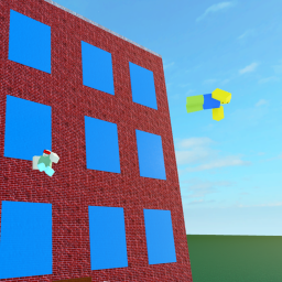 Fall of a roof