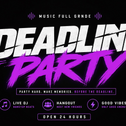 [UPDATE] DEADLINE PARTY