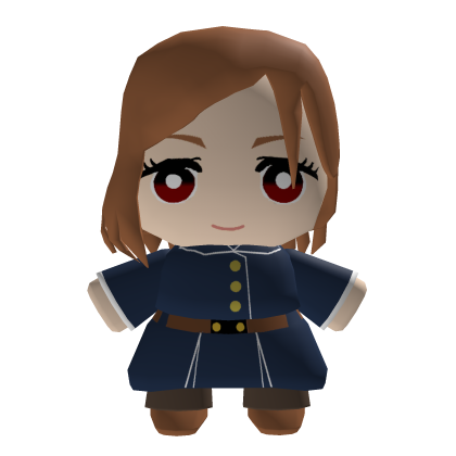 Cute Short Hair Girl Plush Roblox item