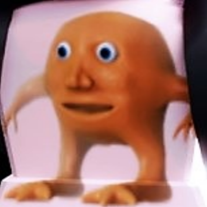 scary pink man Roblox decal