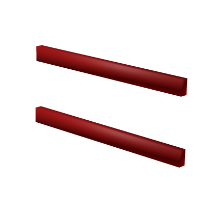 𐔌♡ : red simple shoujo girl hair clips Roblox item