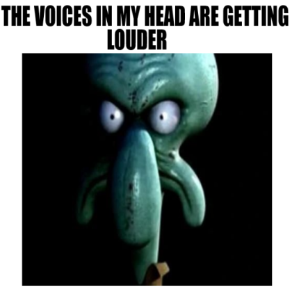 Scary squidward! Roblox decal