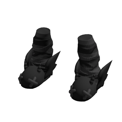 Devil Slippers Grayscale thumbnail