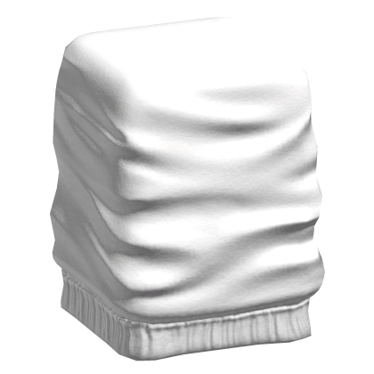 [Right] R6 White Hoodie Sleeve