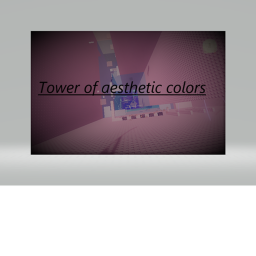 Tower of aesthetic colors