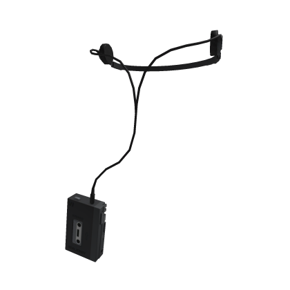 (1.0) Walkboy Retro Music Player (Black)