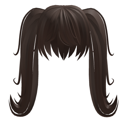 Magical Girl Sweet Moe Pigtails in Brown Roblox item