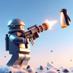 Explode an Penguen icon