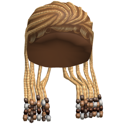 ☆ | Blonde Stitch Braids & Beads Roblox item