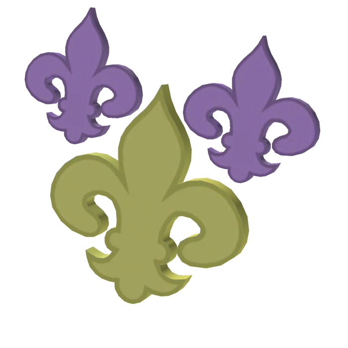 Fleur De Lis Clip MLP