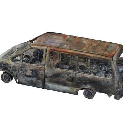 [updated] Burned Car 4! Crash Fire Smoke Rp Vibe
