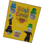 Baby's cereal box