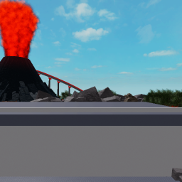 Volcano Rollercoaster