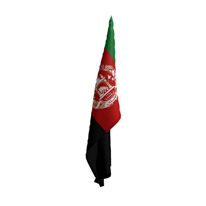 🇦🇫 Afghanistan Flag Bandana [Front Pocket]