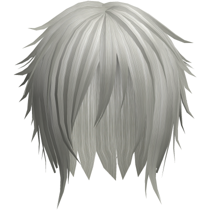 Layered Model Hair White White Roblox item