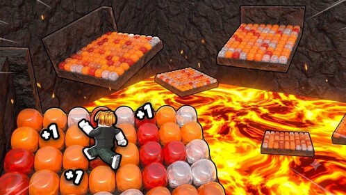 +1 Speed ASMR Lava Escape