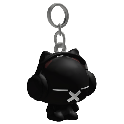 Black Character Keychain
