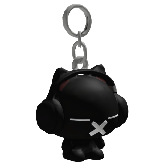 Black Character Keychain