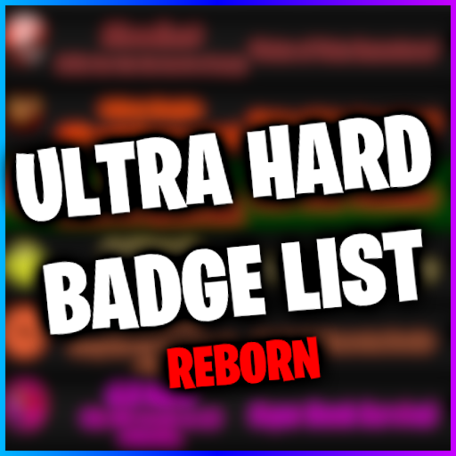 Ultra Hard Badge List official Roblox game thumbnail