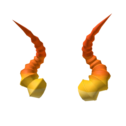 Fire horns | Roblox Item - Rolimon's