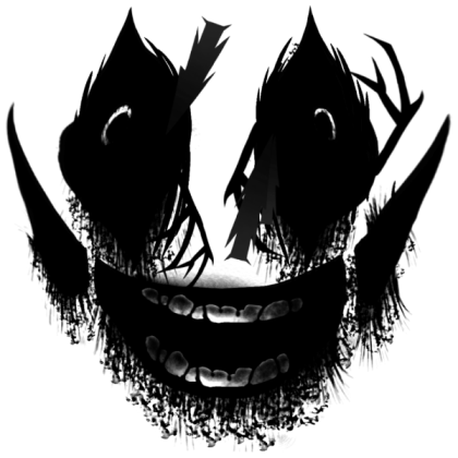 Scary face monster Roblox decal