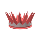 Red and White Crown