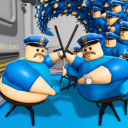 TSUNAMI POLICE PRISON RUN! (Obby)