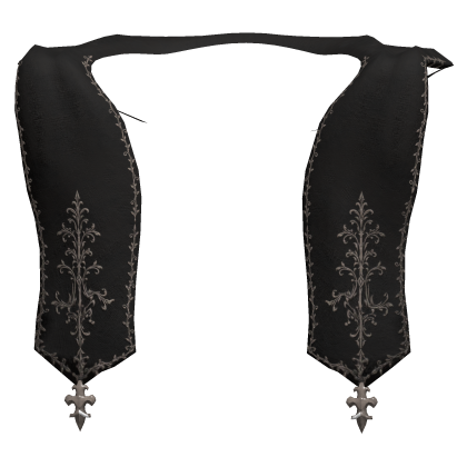 Death’s Embrace — Gothic Skeletal Stole