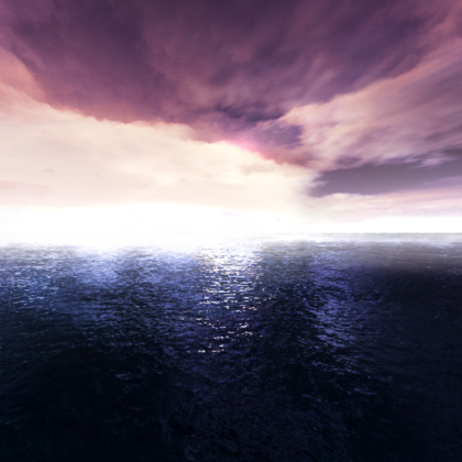 Blue Evening Sky HD
