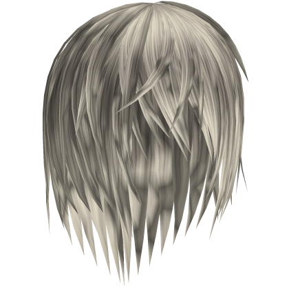 blonde wet emo hair 