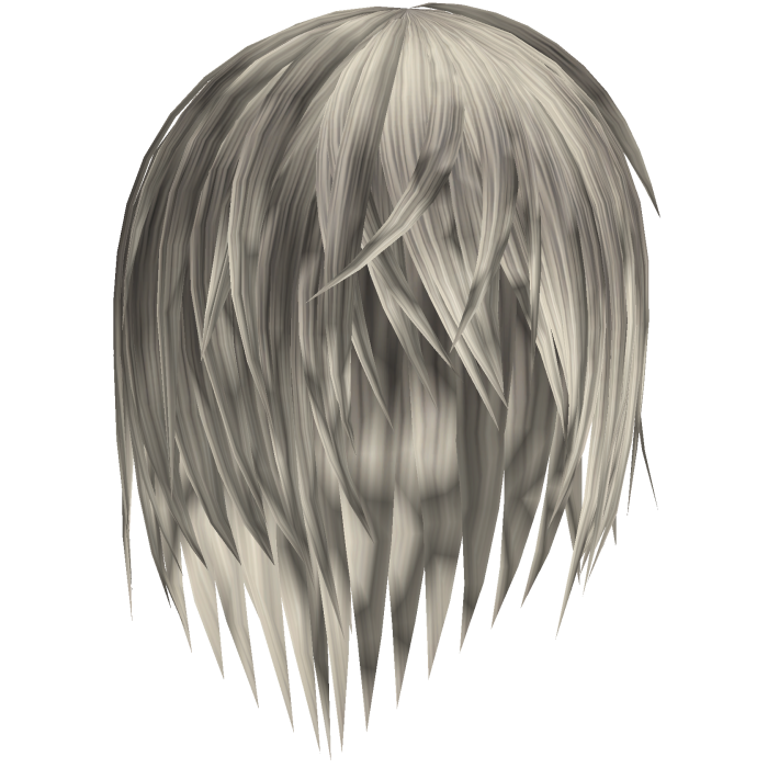 blonde wet emo hair 