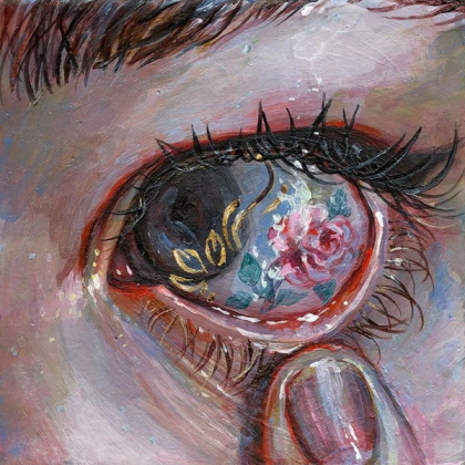 Aesthetic eyeball painting Roblox decal