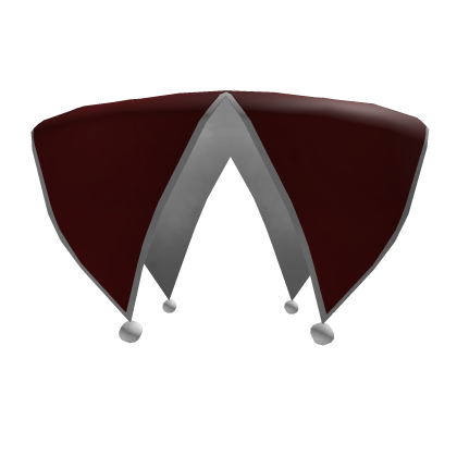 🎭 Jester's Collar - Red & Silver [2.0]