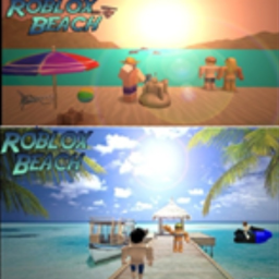 The sandy beach!