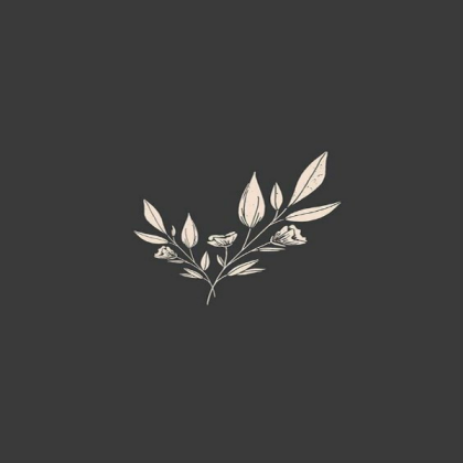 tan flowers in a black background Roblox decal