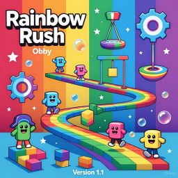 🌈 Rainbow Rush Obby